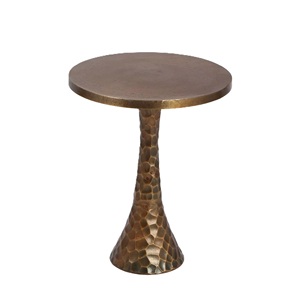 Table basse décorative en métal de la plus haute qualité de couleur marron pour la décoration de bureau - Product Image 6