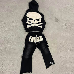 Calidad superior Precio bajo Ropa de invierno Chándal de hombre Diseño más nuevo Logotipo de marca Imprimir Fabricante de Pakistán Chándal - Product Image 2