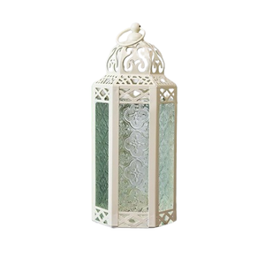 Linternas de vela de Metal pulido brillante decorativo de mesa para hoteles, farol de vela de Metal personalizado para habitación de hoteles - Product Image 2