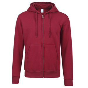 Spécial Hiver Automne 330 GSM Tech Fleece Blank Zip up Sweat à capuche unisexe Vente en gros 2025 OEM ODM - Product Image 4