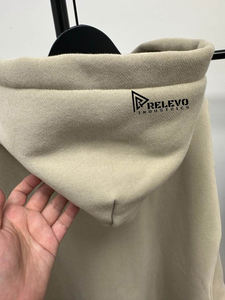 Nueva Sudadera con Capucha de Entrenamiento Personalizada para Hombre, Impresión de Logotipo, 100% Algodón, Chándal, Patrón Sólido, Invierno, Transpirable, Ligero - Product Image 3