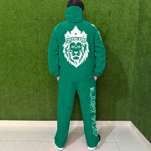 Ensemble de survêtement 2 pièces unisexe en coton 100 % de qualité supérieure, léger, à capuche, avec logo imprimé, style streetwear, pour l'hiver 2026 - Product Image 3