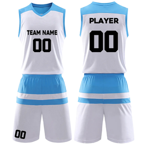 Conjuntos de Uniformes de Baloncesto Transpirables de Talla Grande Hechos a Medida 100% Poliéster - Verano/Primavera Unisex Precio Bajo Nueva Llegada - Product Image 5