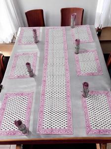 Camino de mesa de algodón de diseño Floral moderno de alta calidad, fiestas de boda de lujo y comedor al aire libre, decoración de cocina, gran oferta - Product Image 2