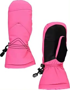 Gants de ski d'hiver pour hommes de haute qualité matériaux supérieurs coupe-vent et imperméables cuir bon marché taux qualité durable meilleur style - Product Image 4