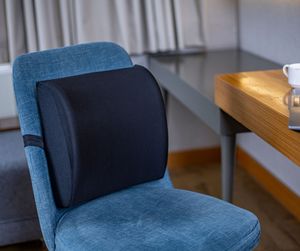 หมอนรองเอวแบบเจลหล่อเย็นออกแบบให้พับได้ล้างทำความสะอาดได้น้ำหนักเบา (<0.5กก.) สำหรับรถยนต์อ่านหนังสือบนเตียง - Product Image 4