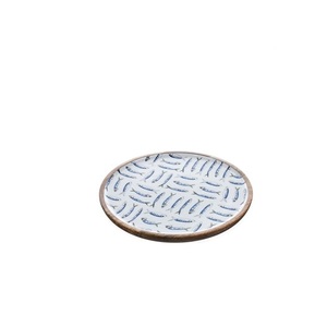 Assiette de service en métal de qualité standard, design personnalisé, équipement alimentaire en acier inoxydable de taille standard, assiette de service avec chargeur - Product Image 6