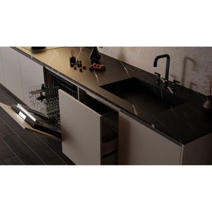 เคาน์เตอร์ครัวห้องน้ำแบบสั่งทำพิเศษ หินอ่อนธรรมชาติ คาร์รารา คาลาคัตตา สำหรับโครงการโรงแรม หินควอตซ์สำเร็จรูปแบบตัดตามขนาด - Product Image 1