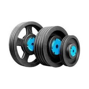 Poleas de Acero con Ranura en U con Cable de Alambre de Plástico, Poleas OEM Personalizables para Maquinaria, Construcción, Agricultura e Industria - Product Image 2