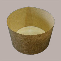 10 moules à pâtisserie jetables en silicone brun clair, 205 mm x 135 mm, 1,5 kg, lisses, pour panettone, outils de pâtisserie, alimentaire