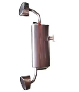 Usine prix de gros accessoires de système d'échappement automatique de haute qualité en acier inoxydable 409 silencieux d'échappement pour Hyundai Tuscon - Product Image 5