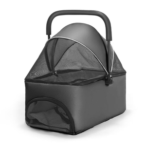 Wholesale Portable Large Pet Stroller for Cats Dogs Lightweight <b>Foldable</b> Dogs Carriers Folding Trolley Dog <b>Cart</b> for Travel - Product Image 4