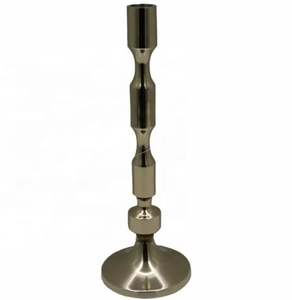 Vente chaude Nickel Antique Fini En Aluminium Unique Pilier Bougeoir Meilleure Qualité Design Moderne pour La Décoration De La Maison De Pâques - Product Image 6