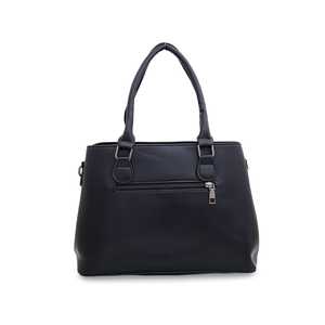<b>Black</b> Formal P54121 <b>Hand</b> <b>Bag</b> Stylish Shopping <b>Bag</b> - Product Image 1