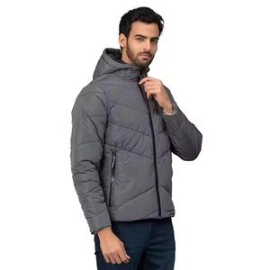Men Outdoor Anti Uv Refl Jacket Water Resistant Quick Dry Long Sleeve Light <b>Blue</b> Pocket Puffer Bubble Jacket - Product Image 3