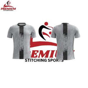 Camiseta de Fútbol para Adultos, Personalizable con Logotipo, Ligera, Transpirable, 100% Poliéster, Ropa Deportiva de Alta Calidad para Partidos - Product Image 1