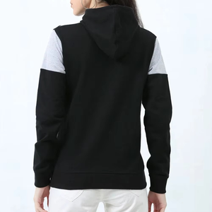 Haute qualité dame sweat à capuche doux chaud coton hiver mode tricot brossé ours conception avant décontracté classique toile faite - Product Image 3