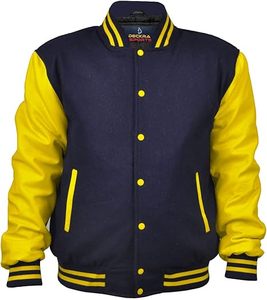 Vêtements de rue personnalisés avec logo et motif Letterman Vestes OEM Veste Letterman de haute qualité pour hommes - Product Image 1