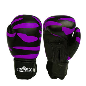 Guantes profesionales de entrenamiento de kick-boxing y boxeo para niños y adultos con logotipo personalizado hecho de cuero de calidad - Product Image 3