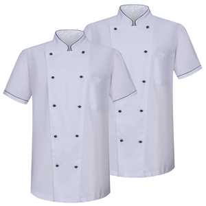 MISEMIYA Confezione da 2 Giacche da Chef per Uomo -8501B (SRI LANKA) - Product Image 1