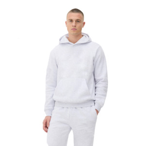Wholesale Hooded Casual Solid Cotton Fleece Pullover Sweatsuit Customized Color Tracksuit 2 Piece Winter <b>Jogger</b> Suit <b>Set</b> for Men - Product Image 2
