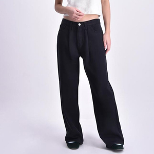 Pantalon femme, jean ample décontracté délavé, vêtements pour femmes, jean pour femmes, jean vintage à taille haute, jean délavé, 2025 - Product Image 6
