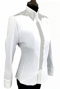 Camisa de equitación Western Showmanship para hombre y Mujer de Primera calidad para uso ecuestre - Product Image 3