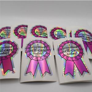 ขวดน้ำสติกเกอร์การ์ตูนไวนิลโฮโลแกรมสะท้อนแสงสำหรับตกแต่ง - Product Image 3