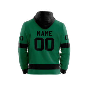 Conjunto de Sudadera con Capucha de Hockey sobre Hielo Casual para Hombre, Sublimación de Alta Calidad, Bordado Transpirable, 100% Poliéster, Nombre del Equipo Personalizado OEM - Product Image 6