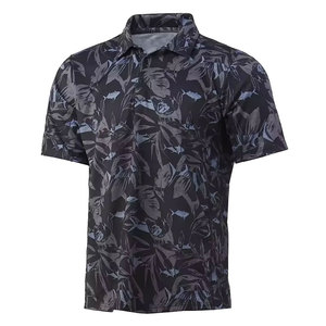 เสื้อโปโลผ้าเจอร์ซีย์สำหรับใส่ตกปลาเสื้อโปโลขนาดใหญ่พิเศษดีไซน์แบบซับลิเมชัน - Product Image 1