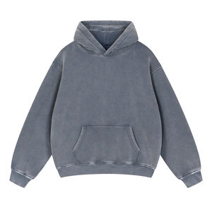 Sweat-shirts à capuche oversize pour hommes et femmes, unisexe, pour couples, sweats à capuche épais, pulls vintage effet délavé - Product Image 1