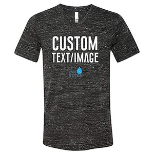 Camiseta de manga corta con cuello en V para hombre - Product Image 4