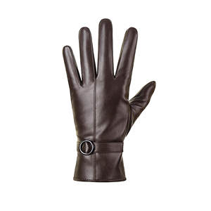 Gants en cuir tendance pour femmes, doigts entiers, taille personnalisable, toutes les couleurs disponibles, gants en cuir tendance pour femmes pour l'hiver - Product Image 2