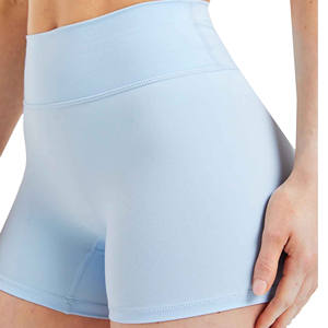 Women's Custom Seamless Biker Shorts Breathable Fitness Gym Exercise <b>Tummy</b> <b>Control</b> Staple Shorts Running and Training Apparel - Product Image 4