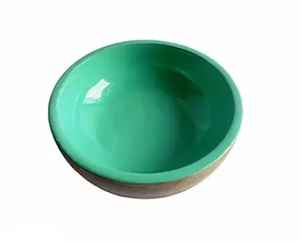 Bol en bois lisse comestible à la maison de qualité exquise ou bol de mélange outils de cuisine Royal bols en bois faits à la main de forme et de taille personnalisées - Product Image 1