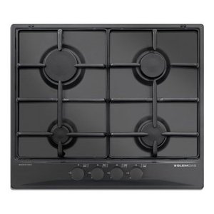 Estufa de Gas Negra Mate de 60 cm con 4 Zonas, Modelo GT64NC - Product Image 1