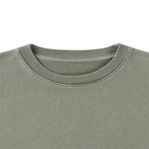 Pull à col rond double face en coton avec épaules tombantes Service OEM Sweatshirts à capuche de haute qualité pour hommes Sweatshirts - Product Image 3