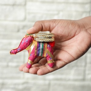 <span class=keywords><strong>Elephant</strong></span> Tea ánh sáng chủ nhựa bảng Top Home & giáng sinh trang trí nội thất cho Diwali trở lại quà tặng thanh lịch người giữ ngọn nến trang trí - Product Image 4