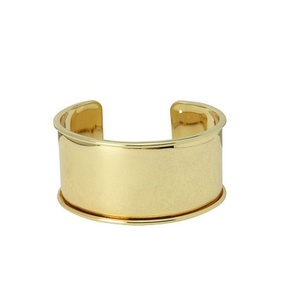 Bracelet en laiton avec des motifs indiens en métal poli miroir Bracelets en laiton polis et faits à la main au meilleur prix - Product Image 5
