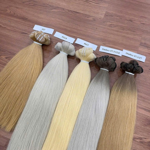 Oferta de Año Nuevo, Cabello Humano Virgen de Alta Calidad, Color Natural, Trama Recta, Trama Resistente, Densidad Completa y Gruesa - Product Image 3