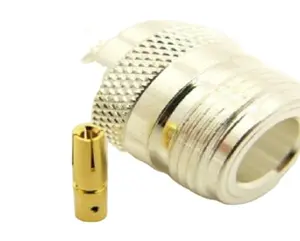 En çok satan yüksek miktarda toptan fiyat mevcut sıkma konnektörleri N(F) LMR-200 sıkma/5mm