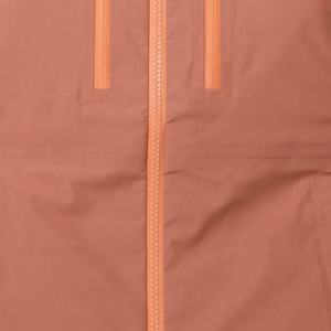 Chaqueta cortavientos con logotipo personalizado para mujer 100% poliéster forro de nailon bordado tejido de punto sólido al aire libre impermeable Plus - Product Image 6