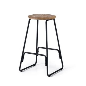 Venta al por mayor apilable Vintage Industrial Silla barato cocina Metal comedor taburete - Product Image 5
