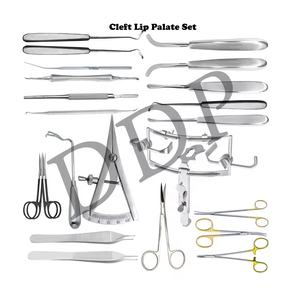 DADDY D PRO Juego de paladar hendido Padgett Dingman Boca mordaza con juego completo de 22 instrumentos de cirugía plástica de acero inoxidable - Product Image 1