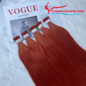 La mejor calidad Grandes extensiones de cabello a granel vietnamitas disponibles 100% Cabello humano Cabello a granel Sin trama - Product Image 6