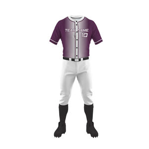 Uniformes Deportivos Personalizados de Béisbol y Sóftbol 2026, 100% Poliéster, Transpirables, de Alto Rendimiento, Suministro de Fábrica OEM - Product Image 2