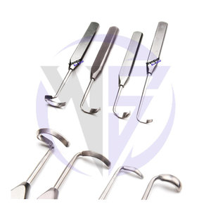 Elevador Costal Quirúrgico Wenquar Doyen de 18 cm y 20,5 cm, Curvo, Izquierdo y Derecho, Instrumento Manual Ortopédico de Acero Inoxidable, CE - Product Image 5