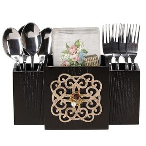 ที่วางช้อนไม้ขัดเงาเรียบเนียนราคาประหยัด ป้องกันความยุ่งเหยิงในครัวระหว่างเตรียมอาหาร โดย AALIYAN IMPEX - Product Image 6