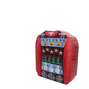 กระป๋องดีบุกฝาเกลียวลายฉลุสำหรับบรรจุขนมและของขวัญคริสต์มาส - Product Image 3