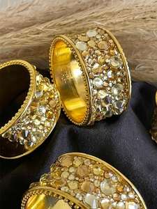 Ronds de serviette, ronds de serviette en rotin, ronds de serviette en osier, décor de table - Product Image 3